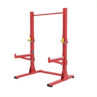 Rack de Squat de Haute Qualité, Équipement de Gymnastique, Machine de Musculation, Cage de Squat pour Entraînement de Force
