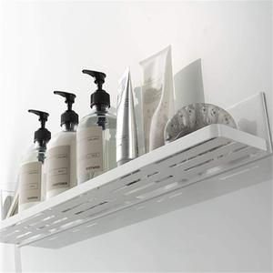 Estante de Almacenamiento Magnético para Baño, de Hierro Fundido, Montado en la Pared sin Perforaciones, con Acabado de Espejo, Ecológico, con Soporte para Teléfono Móvil y Tableta - Product Image 3