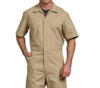 Pantalon de travail unisexe respirant et imperméable en polyester à manches courtes, résistant à l'usure pour atelier et usine, avec détection des aiguilles