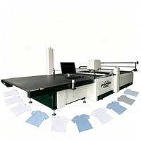 Máquina de Corte de Telas Multicapa para la Industria Textil, Plotter para Cortar Tela