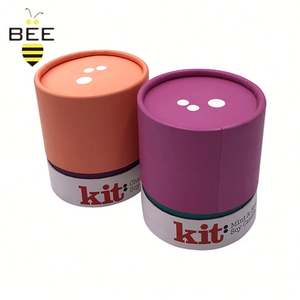 Fournisseur de luxe Boîte de papier Emballage de fleurs Boîtes à macaron rondes - Product Image 6