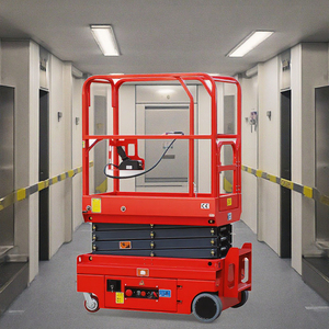 3m compacte elektrische zelfrijdende schaarhoogwerker op batterijen met nul draaicirkel - Product Image 5