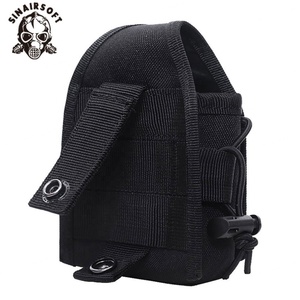 1000D Nylon Outdoor Pouch Tactical Sports Molle Radio <b>Walkie</b> <b>Talkie</b> Holder Bag Magazine Mag Pouch Pocket Durable Polyester PC - Product Image 5