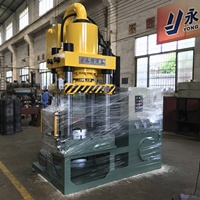 Yongheng Hydraulique CE/ISO9001 Y64 Simple Action Quatre Piliers L'impact À Grande Vitesse En Aluminium de Presse D'extrusion à Froid