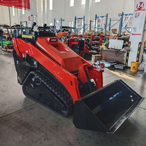 Agricultural <b>Small</b> Skid Steer Loader Crawler Type Multifunctional Indoor Construction <b>Sliding</b> loader - Product Image 2