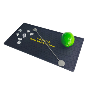 Custom Printed Silicone <b>Bar</b> Runner Rubber Spill <b>Mat</b> Beer Drip Tray Non Slip <b>Bar</b> <b>Mat</b> Countertop Service Pad for Barware - Product Image 2