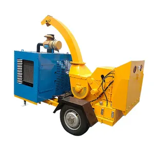 INGPRO-Dieselmotor angetriebener Holzhacker-Schredder, Holzhack maschine, Holzhack maschine, 74kW