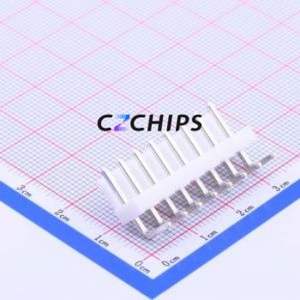 B8PS-VH(LF)(SN) Wire-to-Board Pin Header Bent Lead Through Hole,P=3.96mm Connector 1x8P 3.96mm Right Angle Insert VH - Product Image 1