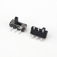 Interrupteur coulissant étanche IP67 6 broches 2 positions Mini Smd Micro Vertical 12v 0.05A 1/1.5/2/2.5/3/4/5/6mm interrupteurs à glissière