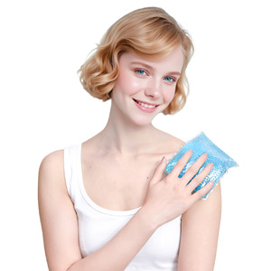 CSI réutilisable chaud et froid Gel perles Pack confort Relaxation <span class=keywords><strong>masque</strong></span> pour les <span class=keywords><strong>yeux</strong></span> avec soulagement de la douleur Gel Ice Pack thérapie but - Product Image 4