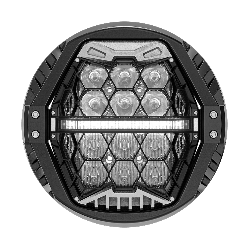 Couleur de chrome avec DRL blanc