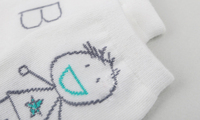 5 paires de chaussettes personnalisées pour bébés, chaussettes amusantes, 100% coton, chaussettes mignonnes pour garçons et filles, de dessins animés, vente en gros