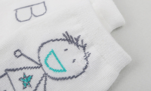 Calzini svegli del fumetto della ragazza del ragazzo dei calzini svegli 100% del cotone dei calzini della squadra del bambino di divertimento su ordinazione all'ingrosso - Product Image 4