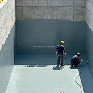 Résine de polyurée modifiée à séchage rapide ETERNI, prix usine, résistante à l'abrasion, revêtement de sol sans joint pour la rénovation, Sable Magique Doré - Product Image 1