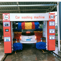 Machine à laver de voiture à 5 brosses Machine à laver de voiture automatique Système de lavage de voiture