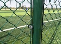 Systèmes de clôtures de terrains de tennis en PVC galvanisé Master Halco fabriqués en Chine, pour définir facilement les lignes de délimitation des propriétés, assemblage facile.