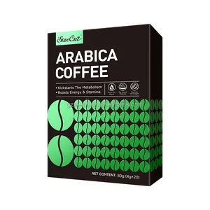 Горячая распродажа, прямая цена с завода, натуральный органический кофе для похудения, Арабика, черный кофе, продукты