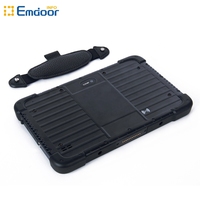 Tableta Robusta IP67 Resistente al Agua, Escáner de Código de Barras Industrial, Windows 10, 4G WiFi, GPS 4.0, 4GB RAM, 64GB ROM, para Interiores y Exteriores