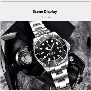 Montre mécanique pour homme PAGANI DESIGN PD-1639, marque haut de gamme, mouvement japonais, étanche 100 m, verre saphir, montre automatique pour homme - Product Image 4