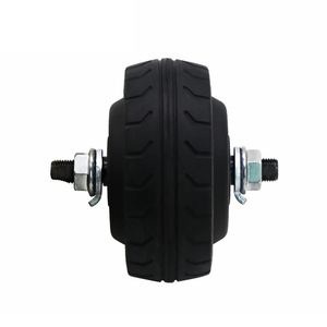 Zltech उच्च गुणवत्ता 4 इंच 24v 100w 450 आरपीएम 50 किलोग्राम भार आईपी 54 1024 ppr एन्कोडर रोबोट के लिए हब मोटर - Product Image 4