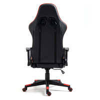 Fauteuil de jeu PC de course personnalisable en cuir PU, pivotant, inclinable, réglable en hauteur avec vérin à gaz 3 positions, style basique, pour la vente en gros, modèle européen
