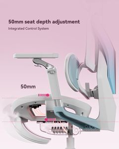 <span class=keywords><strong>AutoFull</strong></span> G7 360 °   Accoudoirs CloudTech Mesh avec soutien lombaire dynamique 3 zones 140 °   <span class=keywords><strong>Chaise</strong></span> de bureau ergonomique inclinable pour le <span class=keywords><strong>gaming</strong></span> avec repose-pieds - Product Image 5