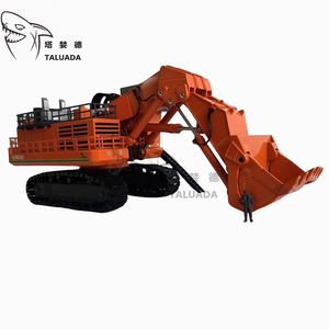 รถขุดจำลองอัลลอยด์ ขนาด 1:87 รุ่น EX8000 แบบตักตรง ของเล่นโมเดลรถขุด TALUADA อะไหล่รถขุด - Product Image 1