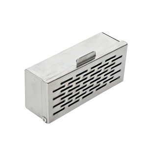 Caja Ahumadora Pinnovo para Parrilla de Carbón - Acero Inoxidable, Fácil de Limpiar, Accesorio Universal para Ahumar y Cocinar al Aire Libre - Product Image 4