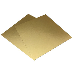Dimensioni personalizzate Design incisione Laser targhette per bagagli materiale lastre in alluminio anodizzato sabbiato oro fogli - Product Image 1
