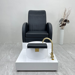 เก้าอี้นวดทำเล็บมือและเล็บเท้าแบบมืออาชีพ  พร้อมระบบนวดผ่อนคลายทั่วร่างกาย หุ้มด้วยหนัง PU คุณภาพสูง - Product Image 2
