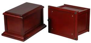 Твердые деревянные урны для взрослых мужчин урны для кремации деревянные урны для человеческого пепла взрослых женщин деревянные памятные урны - Product Image 4