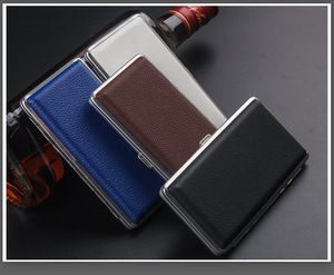 Dài Nhất 12Pcs Thuốc Lá Trường Hợp 120Mm PU Da Biểu Tượng Tùy Chỉnh Rẻ Hơn New Phổ Biến Thuốc Lá Thuốc Lá Hộp - Product Image 2