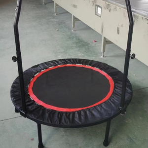 Trampolín Plegable <span class=keywords><strong>de</strong></span> 40'' en Oferta, con Tapete <span class=keywords><strong>de</strong></span> PP <span class=keywords><strong>de</strong></span> Alta Calidad y Barandilla, para Niños y Adultos, Ejercicio, Diversión, Interior y Exterior - Product Image 2