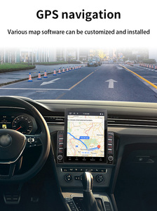 BQCC 9,7 \ "estéreo de coche para REPRODUCTOR DE DVD Universal Android CarPlay pantalla Vertical navegación GPS USB sistema Multimedia TFT LCD - Product Image 4