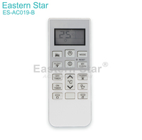 ES-AC019-B télécommande AC pour HITACHI split climatiseur télécommande NOUVEAU ABS et silicone AC télécommande 15 touches