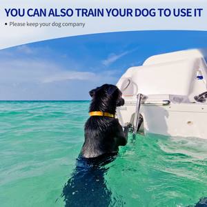 Winibo <span class=keywords><strong>2</strong></span> <span class=keywords><strong>3</strong></span> 4 adım paslanmaz çelik kaymaz tekne yat merdiven teleskopik katlanır platformu yatılı donanım aksesuarları - Product Image 6