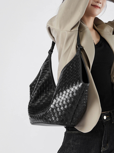 Borsa di grande capacità in pelle di Jialing modello di vacchetta tessuto di classe da donna all'ingrosso contattarci per il <span class=keywords><strong>catalogo</strong></span> 5A - Product Image 2