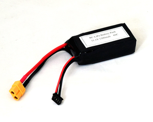 Высокоскоростной литий-полимерный аккумулятор GEB RC 3S 11,1 В 1300 мАч 25C 50C 60C 3s Lipo аккумулятор с пользовательскими разъемами для дрона - Product Image 3