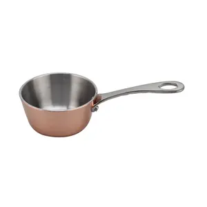 Mini Sauce Pan, Stainless Steel Milk Pot, Cooking Sauce Cup with Handle