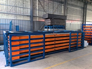 <span class=keywords><strong>Scaffali</strong></span> impilabili tipo versione estesa ripiani regolabili a manovella in <span class=keywords><strong>acciaio</strong></span> cremagliera modulare scorrevole in lamiera - Product Image 3