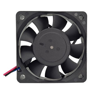Ventilateur axial Delta AFB0612LB-F00 12 volts personnalisable 3000 tr/min 0,1 A 60*60*15 mm à roulement à billes autoportant <span class=keywords><strong>en</strong></span> plastique 24dBA 1 an - Product Image 1