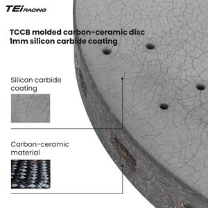 Système de freinage automatique TEI 355 à 440 mm, kit de freinage de grande taille, disque de frein en céramique carbone, rotor <span class=keywords><strong>RS4</strong></span> B7 pour <span class=keywords><strong>RS4</strong></span> RS5 RS6 RS7 RS8 R6 R7 R8 - Product Image 2