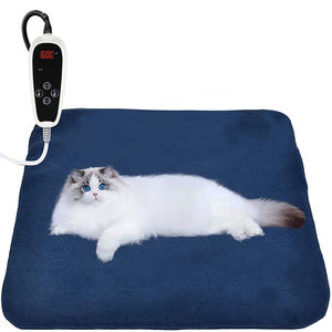 Waterdichte Anti-Bijtmat Katten Honden Verwarmde Verwarmde Bed Pat Ver Infrarood Huisdier Verwarming Pad Met Thermostaat Timer - Product Image 1