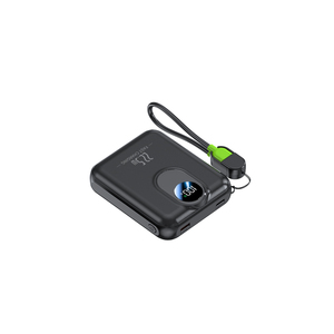 พาวเวอร์แบงค์แม่เหล็กไร้สายพร้อมโลโก้สั่งทำพิเศษ ความจุ 5000mah 10000mah ที่ชาร์จไร้สายแบบแม่เหล็กสำหรับ <span class=keywords><strong>iPhone</strong></span> <span class=keywords><strong>12</strong></span> 13 14 <span class=keywords><strong>Pro</strong></span> <span class=keywords><strong>Max</strong></span> - Product Image 1