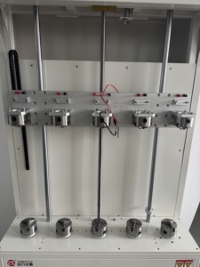 เครื่องทดสอบแรงบิดสายเคเบิลหุ่นยนต์แบบแนวตั้ง CRIA 0003 พร้อมมาตรฐาน TUV VDE สำหรับสายเคเบิลหุ่นยนต์ที่มีความยืดหยุ่นสูง ทดสอบแรงบิดซ้ำได้ - Product Image 3