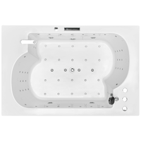 Rokbath WB-5039 baignoire de massage pour deux personnes spa de massage à remous avec jets à bulles d'air avec musique bluetooth