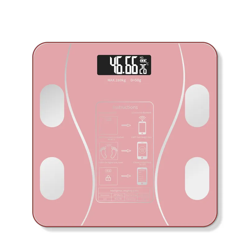 Nouvel arrivage Smart BMI Scale Digital Bathroom Wireless Personal Weighing Body Fat Scale Digital Body Weight Scales with App