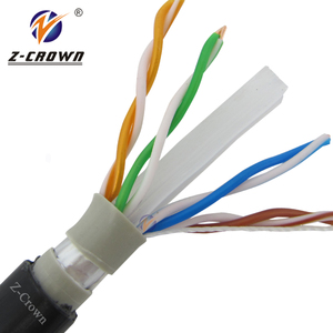 Ethernet 0.1mt vá che chắn bị mắc kẹt PVC Cat6 Cáp 300M đồng ngoài trời Mạng Cáp - Product Image 3