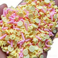500g/Sac Vente Chaude Tranches de Pâte Polymère de Noël de Haute Qualité pour Bricolage, Colle Crème, Nail Art et Artisanat – Vente en Gros