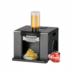 Electric Desktop Snowflakes Maker <b>Slush</b> Making <b>Machine</b> Commercial Shaved <b>Ice</b> Making Tool Stainless Steel Construction - Product Image 2